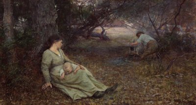 Sur la piste du wallaby - Frederick McCubbin